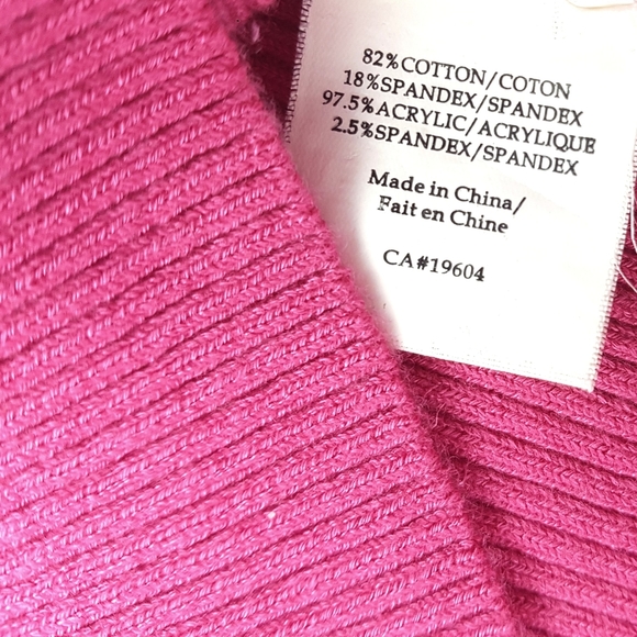 Pink argyle checkered v-neck sweater vest - Picture 4 of 4